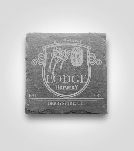 Slate Coaster Set | A4 - Kustom Products Inc